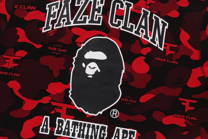 Pronta Entrega - Moletom BAPE x Faze Clan