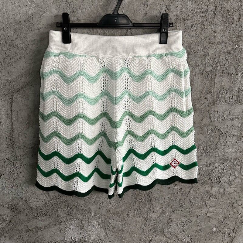 Conjunto Casablanca Crochê Gradiente Verde