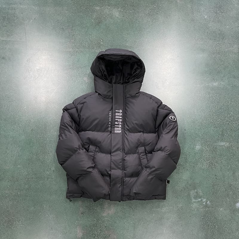 Jaqueta Puffer Trapstar Decoded 2.0 Black