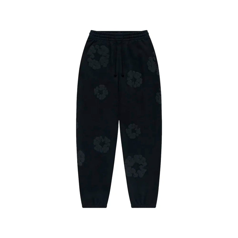 Calça Denim Tears Cotton Wreath Black Monochrome