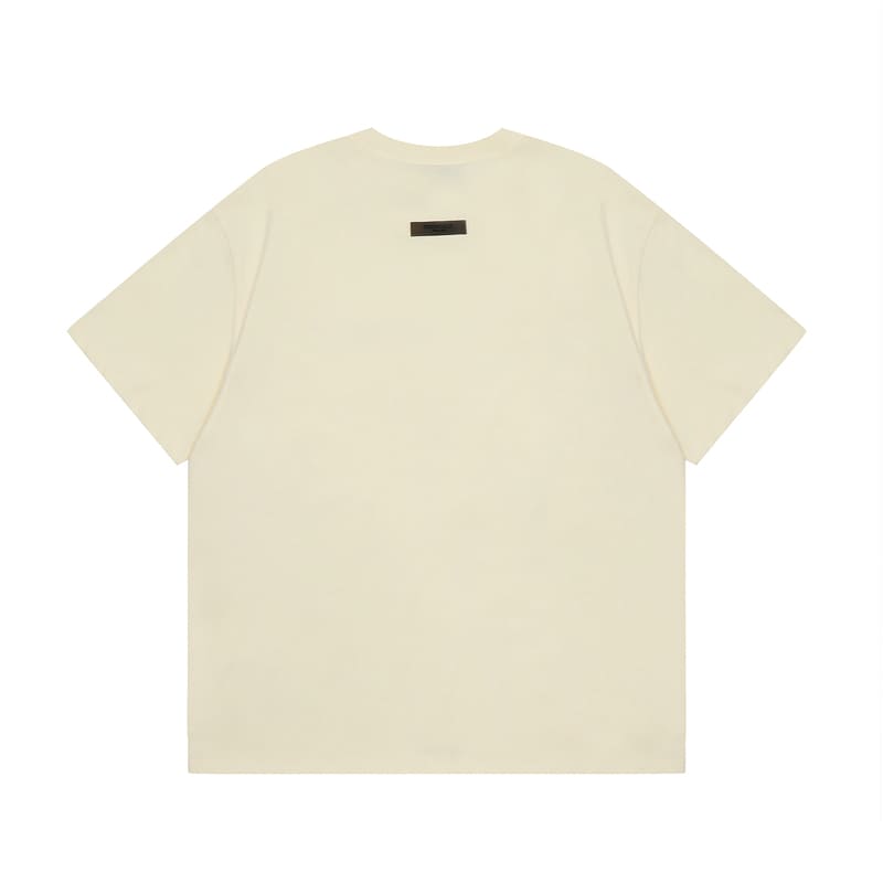 Pronta Entrega - Camiseta Fear of God Essentials Egg Shell