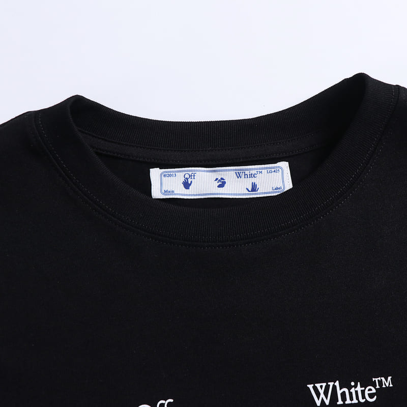 Camiseta Off-White Peace Worldwide Black