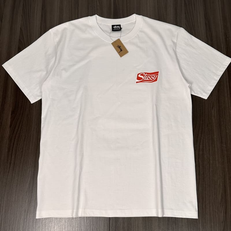 Camiseta Stussy Soda Can White