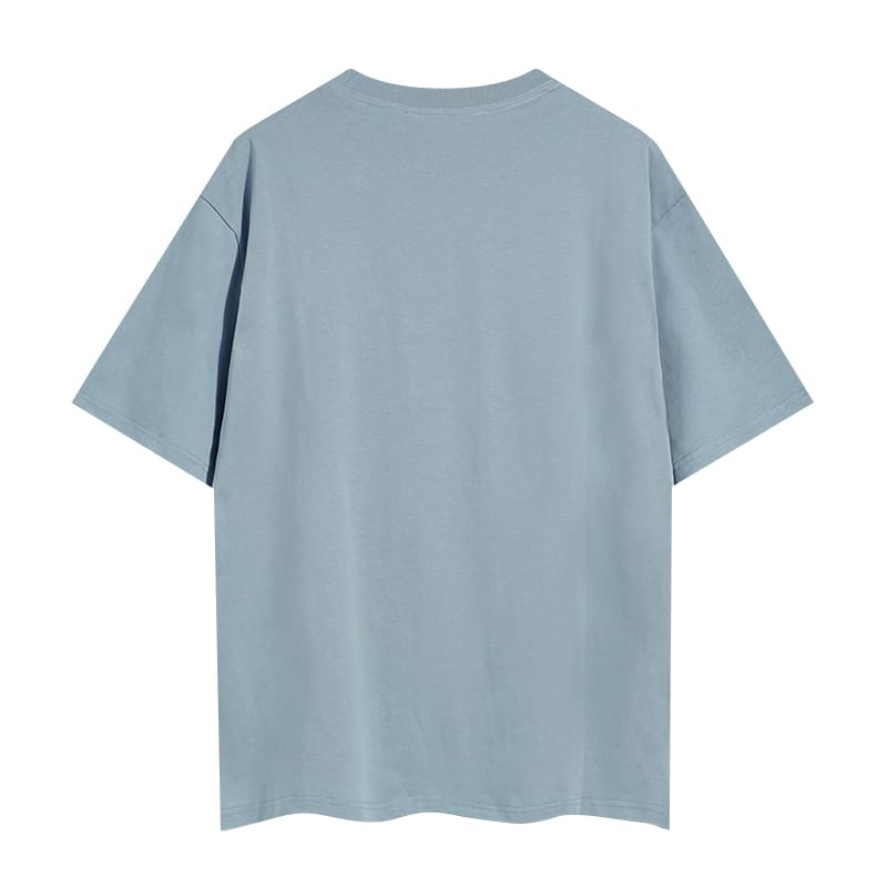 Camiseta Palm Angels Neck Logo blue