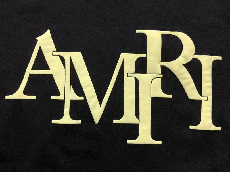 Camiseta Amiri Staggered Logo