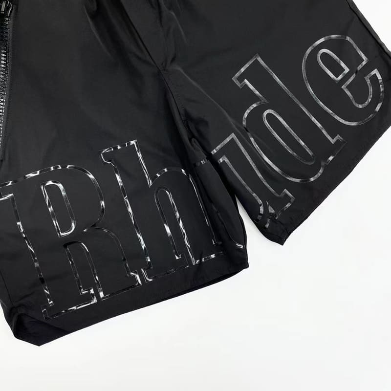 Rhude RH Logo Shorts All Black