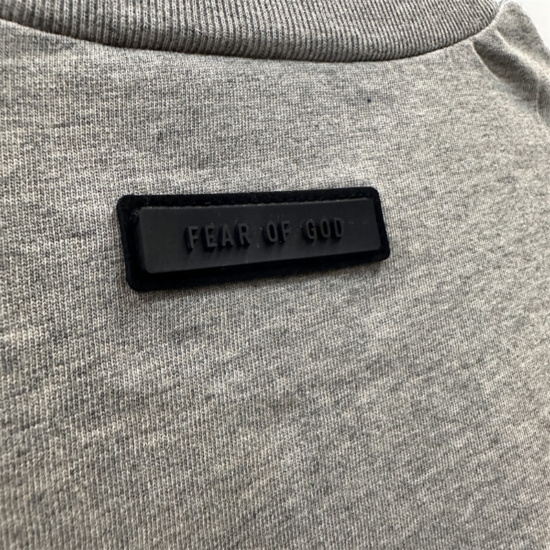 Camiseta Fear Of God Essentials Heavy Jersey Grey