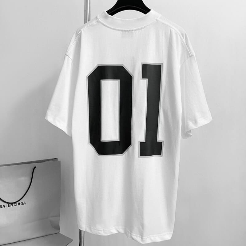 Camiseta Balenciaga Basketball Series Branco