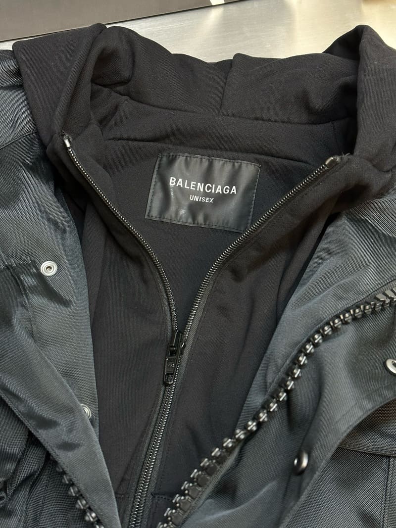 Jaqueta Balenciaga Oversized Parka In Technical