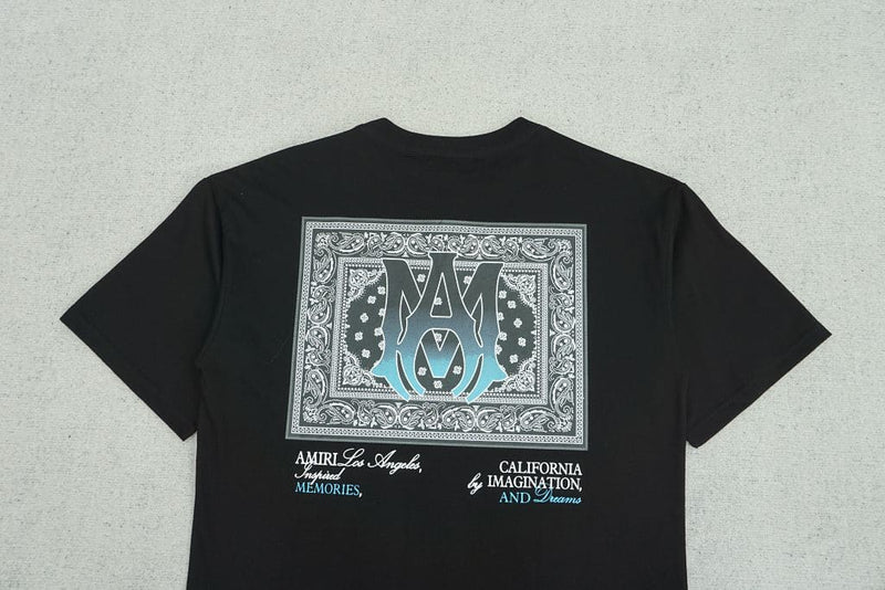 Camiseta Amiri Ma Bandana Black