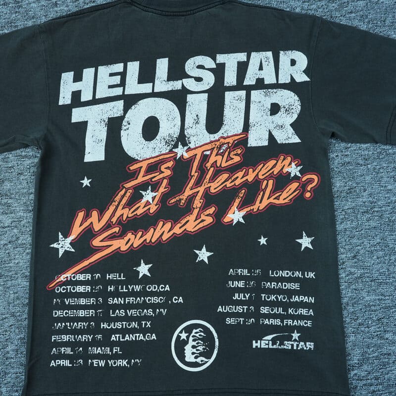 Camiseta  Hellstar x Harley Davidson Bike Tour