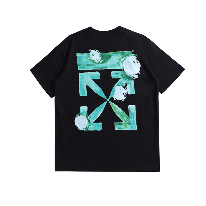 Camiseta Off-White Black Arrow Painted Cotton Jersey