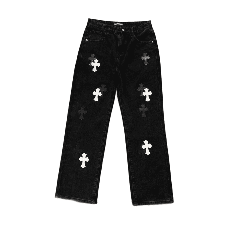 Calça Jeans Chrome Hearts