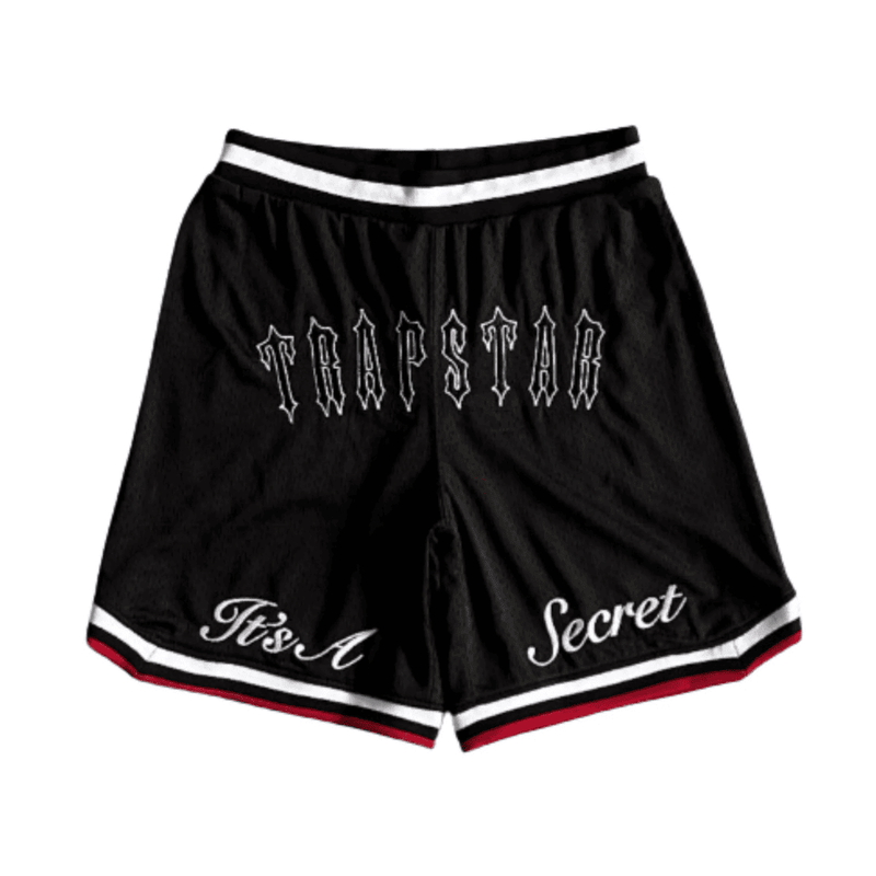 Pronta Entrega - Short Trapstar Mesh Black It´s a Secret