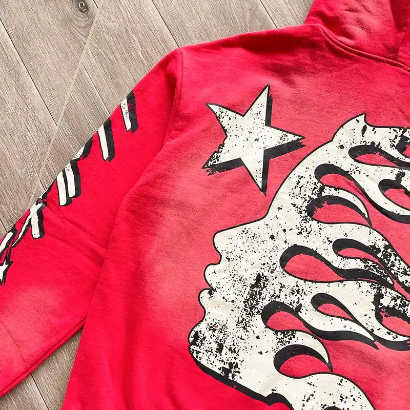 Moletom Hellstar Records Hoodie Red