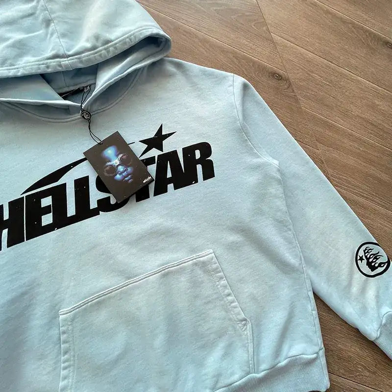 Moletom Hellstar Sky Blue