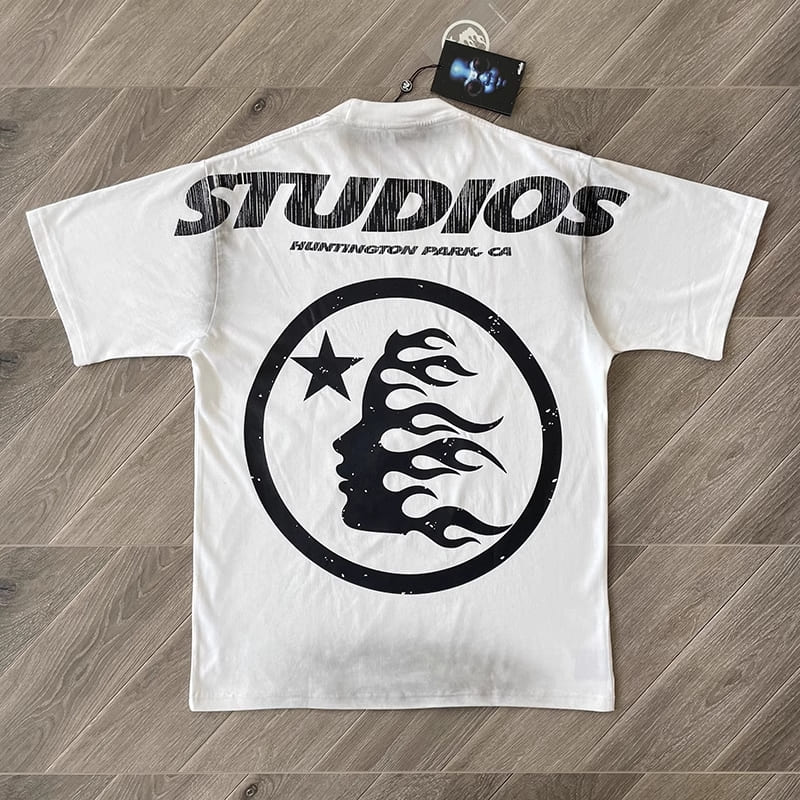 Camiseta Hellstar Studios Cartoon Logo Grey