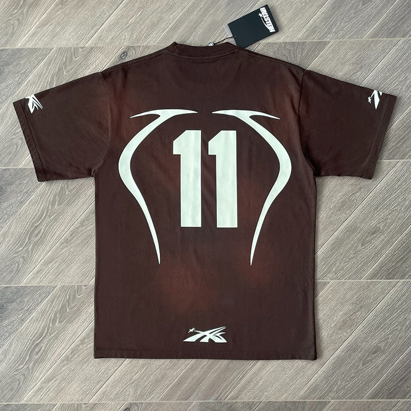 Camiseta Hellstar Warm Up Brown