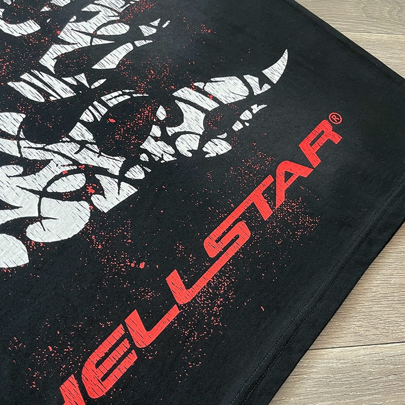 Camiseta Hellstar Thorn Black Red