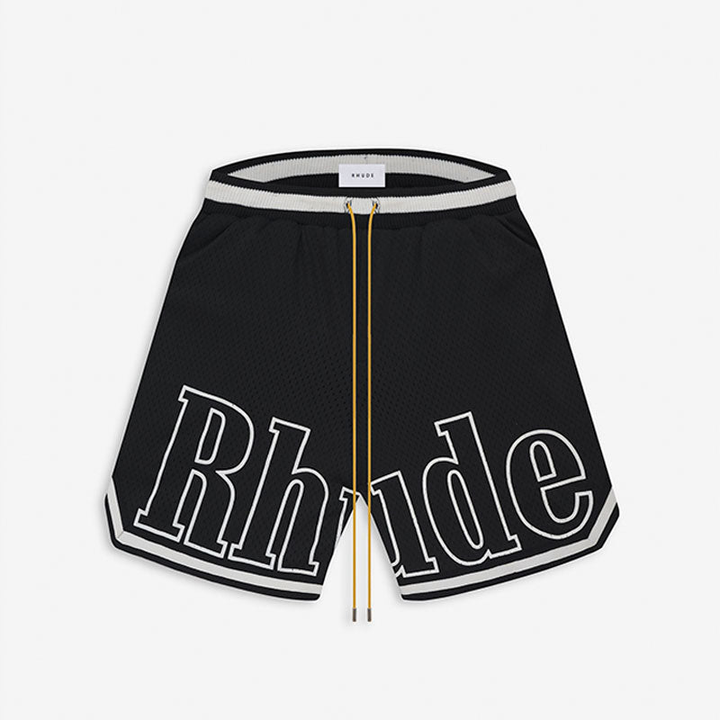 Rhude Court Logo Shorts