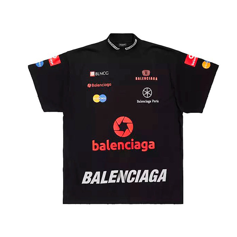 Camiseta Balenciaga Top League T-shirt Oversized Black