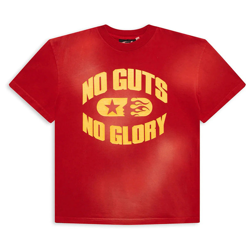 Camiseta Hellstar No Guts No Glory Vermelha