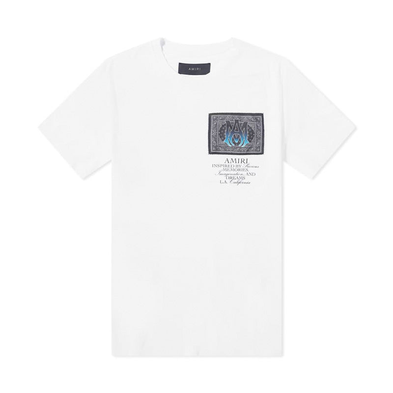 Camiseta Amiri Ma Bandana White