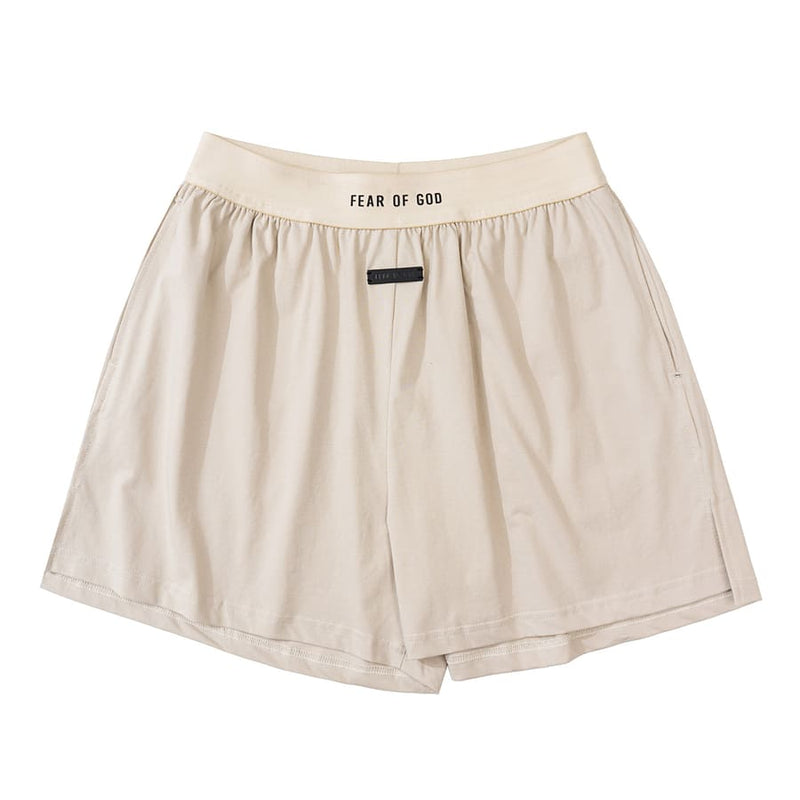 Pronta Entrega - Shorts Fear Of God Essentials Beje