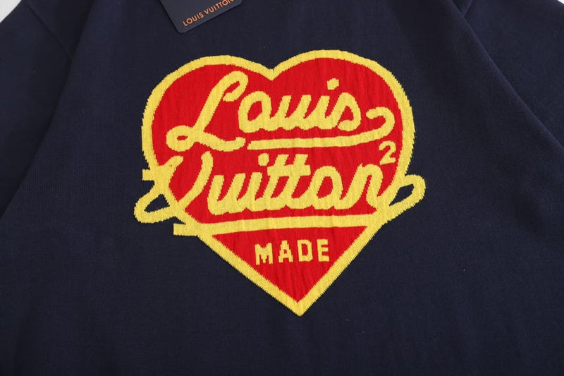 Camiseta Louis Vuitton x Nigo Intarsia Jacquard Heart