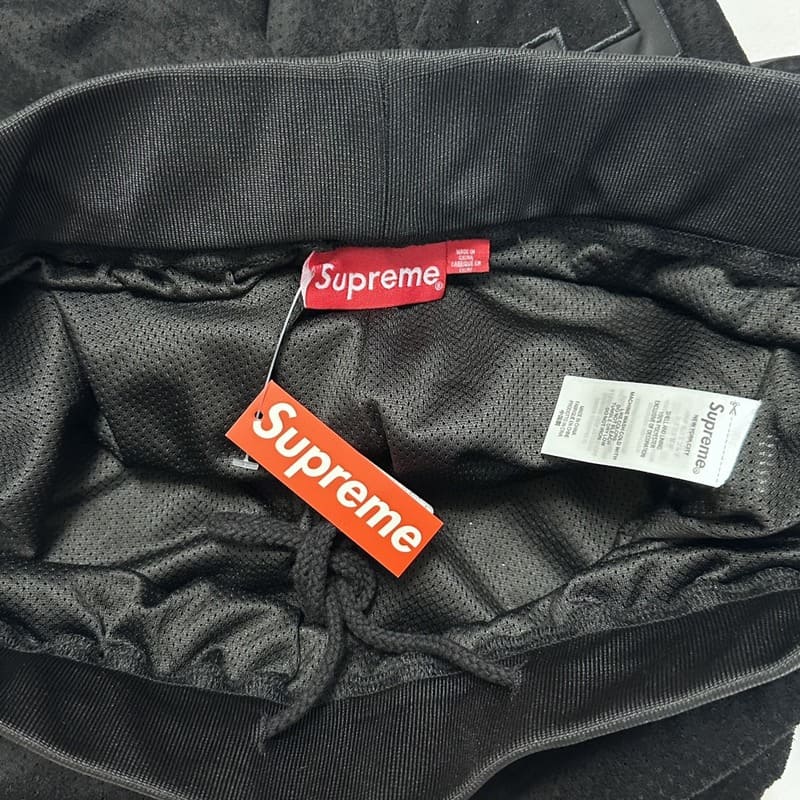 Shorts Supreme Ultrasuede Preto