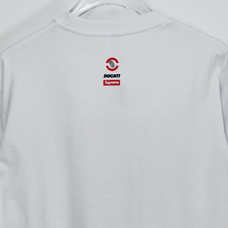 Camiseta Supreme Ducati Bike Branco