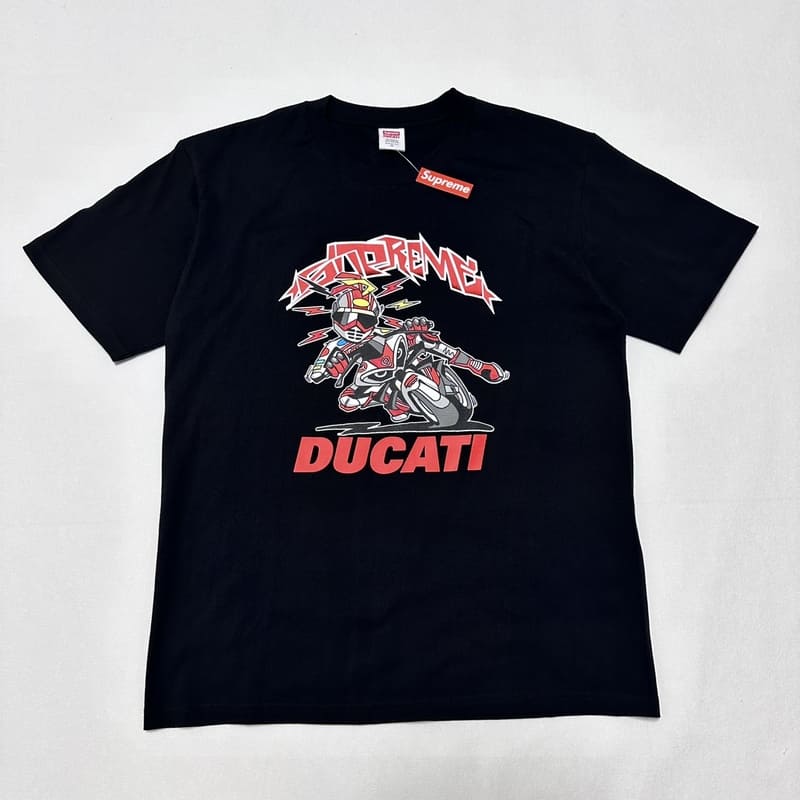 Camiseta Supreme Ducati Bike Preto