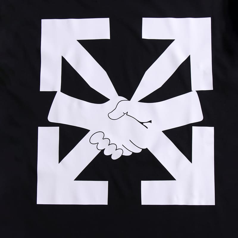 Camiseta Off-White Hand Shake Black