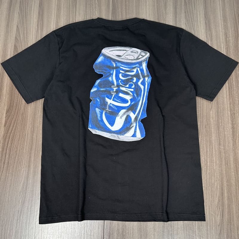 Camiseta Stussy Soda Can Black