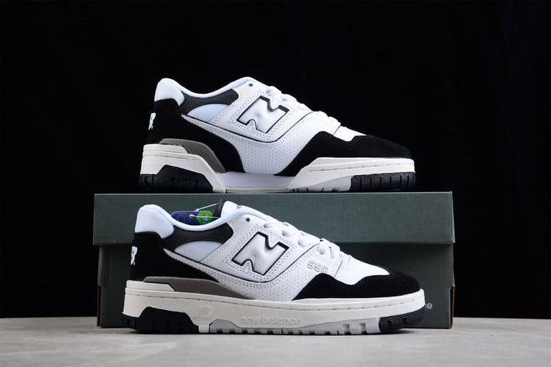 New Balance 550 GS White Black Rain Cloud