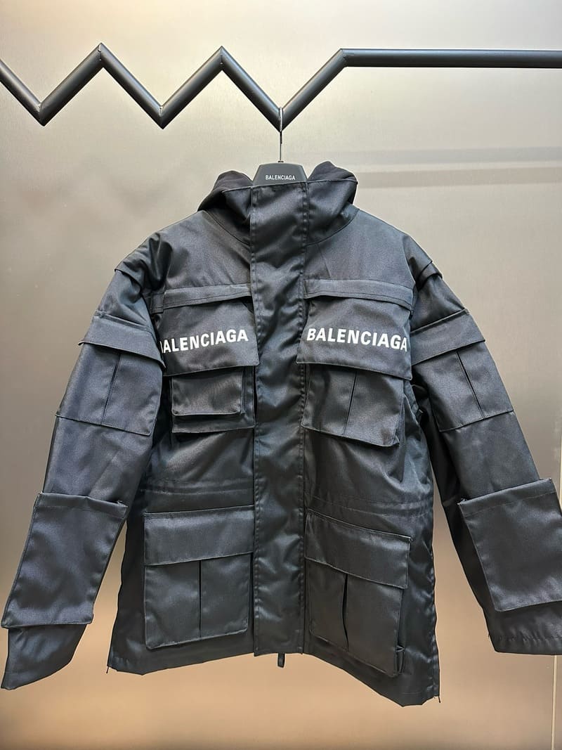 Jaqueta Balenciaga Oversized Parka In Technical