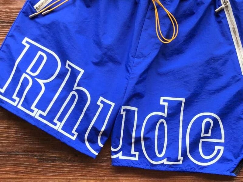 Pronta Entrega - Rhude RH Logo Shorts Blue