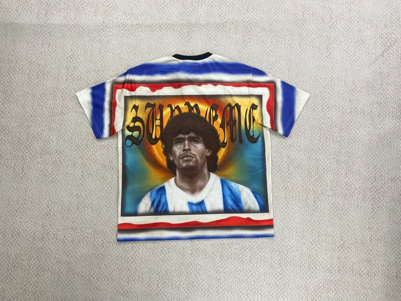 Camiseta Supreme Maradona Soccer