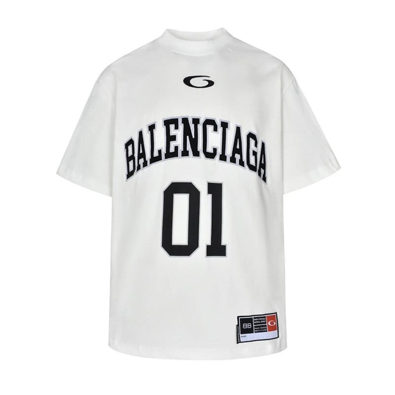 Camiseta Balenciaga Basketball Series Branco