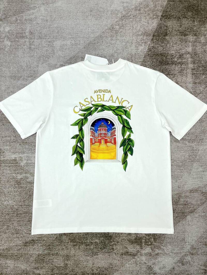 Camiseta Casablanca Avenida White