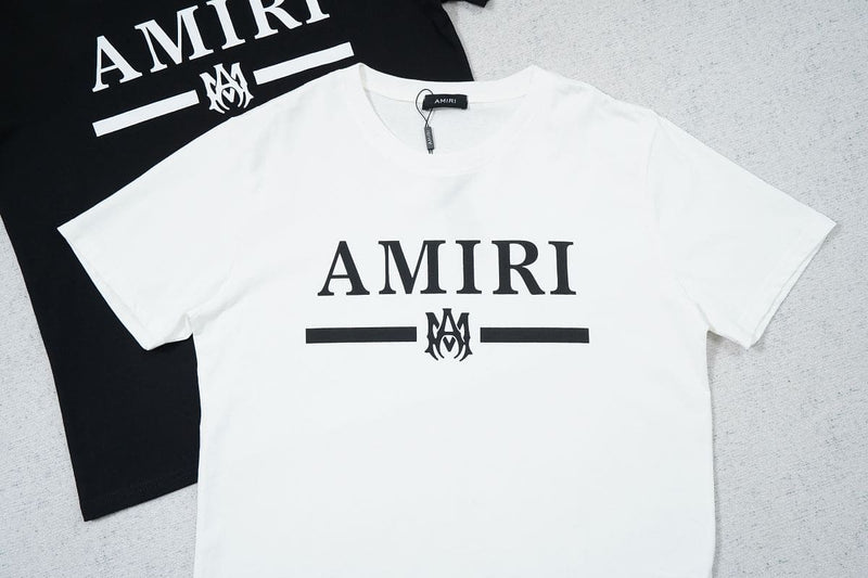 Camiseta Amiri Bar Logo White