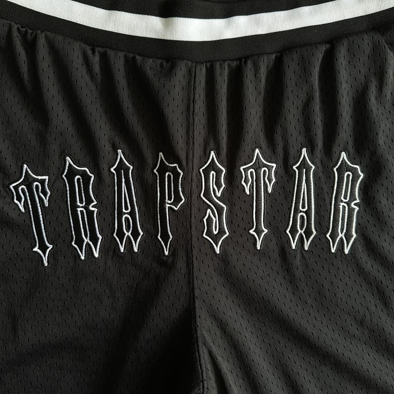 Pronta Entrega - Short Trapstar Mesh Black It´s a Secret