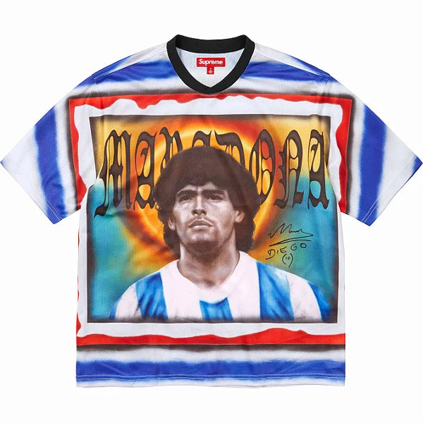 Camiseta Supreme Maradona Soccer